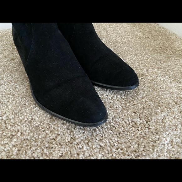 Alexander Wang Kori Stretch Suede Bootie Black